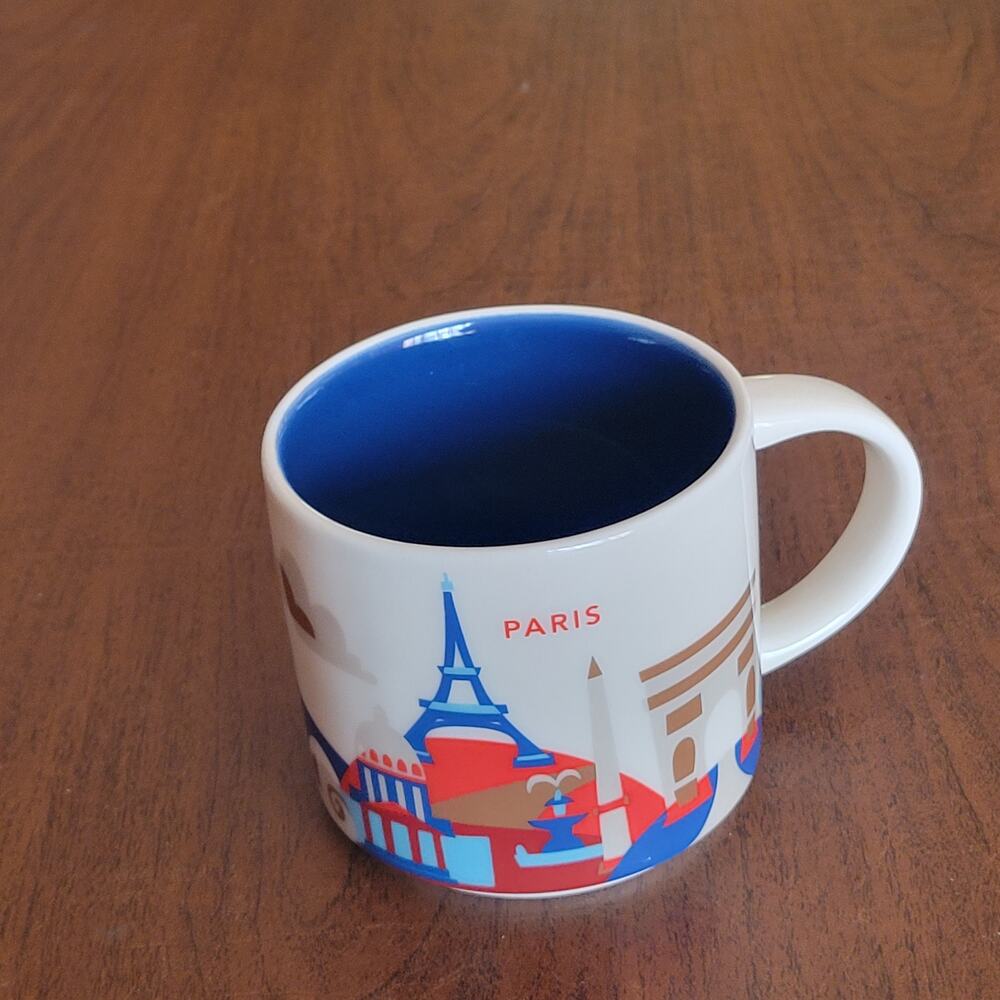 2017 Starbucks You Are Here Collection Paris Coffee Mug 14 oz